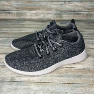 Allbirds Wool Runners Mens Size 11 Gray White Casual Walking Shoes Sneakers